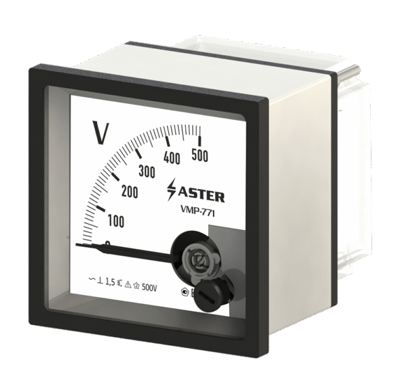 Вольтметр аналоговый VMP-771 0-500 В класс точности 1,5