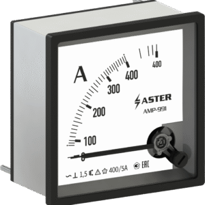 Амперметр AMP-991 50А (прямой) класс точности 1,5