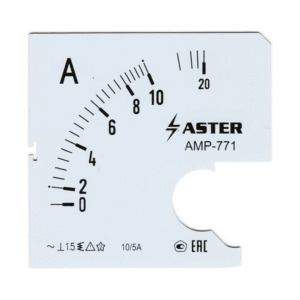 Шкала к амперметру AMP-771 10/5 А